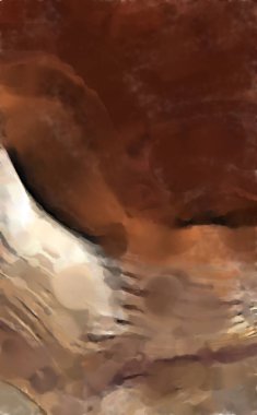 Modern sanat. Renkli çağdaş sanat eserleri. Renkli boya darbeleri. Soyut arkaplanda fırça darbeleri. fırça boyası.