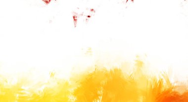 Canlı fırça darbeleriyle boyanmış. Renkli desenli resim. Fırçalanmış duvar kağıdını boya.