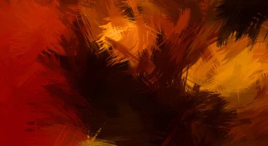 Renkli fırça darbelerinin soyut arkaplanı. fırçalanmış canlı duvar kağıdı. resmedilmiş sanat eseri. Eşsiz ve yaratıcı illüstrasyon.