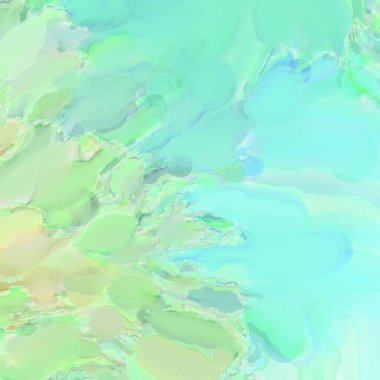 El yapımı sürreal soyut desenli suluboya. Modern sanatsal resim. 2D çizim. Arkaplan boyası karışımı. Yaratıcı duvar sanatı. Çağdaş sanat.