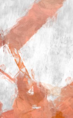 Soyut arkaplanda pürüzlü fırça darbeleri. Fırça boyası. Renkli boya darbeleri. Eşsiz duvar sanatı. Tuvaldeki modern sanat. Renkli çağdaş sanat eserleri. 