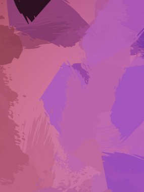 Fırça darbesi ile boyanmış. Sanatsal canlılık ve renkli duvar kâğıdı. Kaotik resim. Taranmış Boyalı Soyut Arkaplan. 