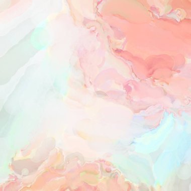 Soyut doku. Yüzeyde etkileyici el yapımı suluboya. Suluboya fırça darbeleri. Modern sanat. Çok renkli arkaplan. Çağdaş duvar sanatı. Renkli bir fon. 2d illüstrasyon.