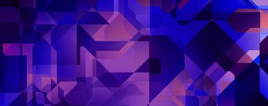 Soyut geometrik duvar kağıdı. Geometrik renkli şekiller. Çokgen arka plan. Bir teknolojinin dijital illüstrasyonuName.