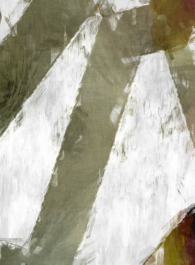 Soyut arkaplanda pürüzlü fırça darbeleri. Fırça boyası. Renkli boya darbeleri. Eşsiz duvar sanatı. Tuvaldeki modern sanat. Renkli çağdaş sanat eserleri. 