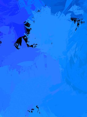 Duvar sanatı Eşsiz ve yaratıcı illüstrasyon. Fırça darbesi ile boyanmış. Renkli fırça darbelerinin soyut arkaplanı. Fırçalanmış canlı duvar kâğıdı. Boyalı sanatsal yaratım.