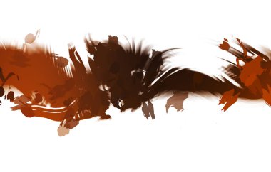 resmedilmiş sanat eseri. fırçalanmış canlı duvar kağıdı. Eşsiz ve yaratıcı illüstrasyon. Renkli fırça darbelerinin soyut arkaplanı. 