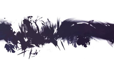 resmedilmiş sanat eseri. fırçalanmış canlı duvar kağıdı. Eşsiz ve yaratıcı illüstrasyon. Renkli fırça darbelerinin soyut arkaplanı. 