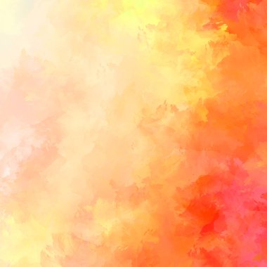 Yaratıcı soyut resim. Artistik fırça darbeleriyle donatılmış. Renkli ve canlı bir illüstrasyon. boyalı sanat.