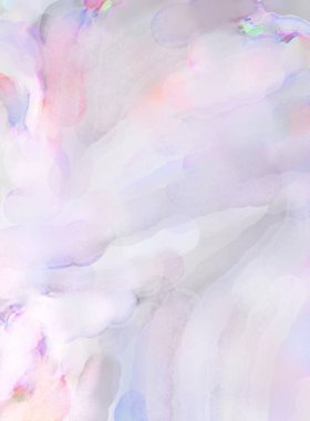 Çağdaş sanat. El yapımı resim. Modern sanat eserleri. Yüzeyde suluboya fırça darbeleriyle resim yapmak. 2D çizim. Sanatsal arkaplan resmi. Tablo üzerinde soyut resim. Renkli doku.