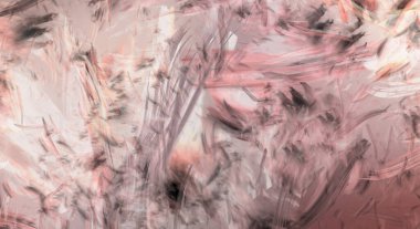 Modern sanat. Taranmış Boyalı Soyut Arkaplan. Fırça darbesi ile boyanmış. Boya darbeleri. 2B Görüntü