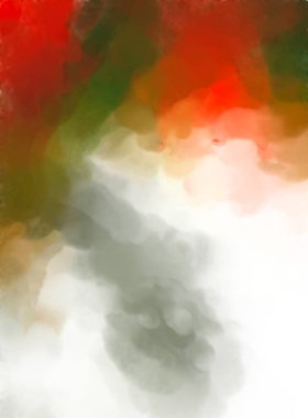 Soyut doku. Yüzeyde etkileyici el yapımı suluboya. Suluboya fırça darbeleri. Modern sanat. Çok renkli arkaplan. Çağdaş duvar sanatı. Renkli bir fon. 2d illüstrasyon.