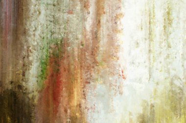 Modern sanat. Renkli çağdaş sanat eserleri. Renkli boya darbeleri. Soyut arkaplanda fırça darbeleri. Fırça boyası. Eşsiz duvar sanatı.