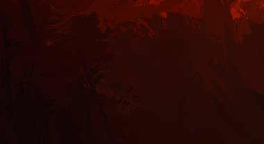 Fırça darbesi ile boyanmış. Sanatsal canlılık ve renkli duvar kâğıdı. Kaotik resim. Taranmış Boyalı Soyut Arkaplan. 