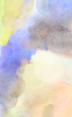 El yapımı sürreal soyut desenli suluboya. Modern sanatsal resim. 2D çizim. Arkaplan boyası karışımı. Yaratıcı duvar sanatı. Çağdaş sanat