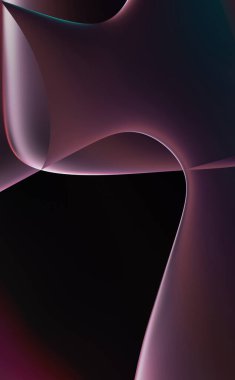 Soyut arkaplan. Değişken renk değişim dalgaları, dinamik hareketlerle. Işık dalgalarının neon renkli soyut tasarımı. Duvar kağıdı, afiş, arkaplan, kart, kitap illüstrasyonu, web sitesi.