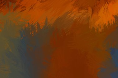 Renkli fırça darbelerinin soyut arkaplanı. fırçalanmış canlı duvar kağıdı. resmedilmiş sanat eseri. Eşsiz ve yaratıcı illüstrasyon.