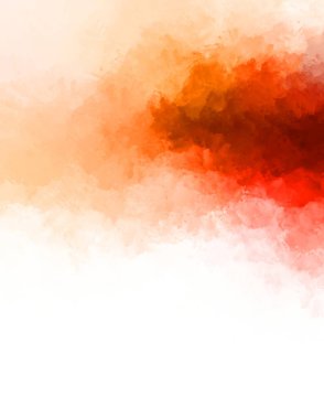 Yaratıcı soyut resim. Artistik fırça darbeleriyle donatılmış. Renkli ve canlı bir illüstrasyon. boyalı sanat.