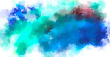 Çılgın suluboya şablonu. Yaratıcı soyutlama. Modern sanat eserleri. 2D çizim. Dijital doku duvar kağıdı. Sanatsal sulu arkaplan malzemesi. 