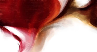 Modern sanat. Renkli çağdaş sanat eserleri. Renkli boya darbeleri. Soyut arkaplanda fırça darbeleri. fırça boyası.