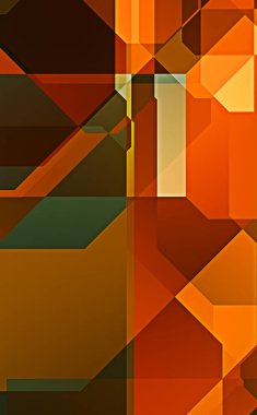 Dairesel şekillerin katmanları renkli ve canlı bir tasarım yaratıyor. Dairelerin sayısal çizimi. Gelecekçi tasarım şablonu.