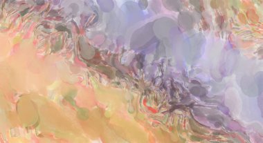 Taranmış Boyalı Soyut Arkaplan. Fırça darbesi ile boyanmış. Boya darbeleri. 2B Görüntü.