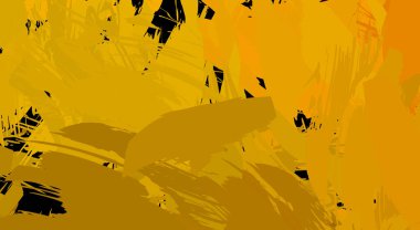 Sanatsal soyut arkaplan. Doku boyalı duvar kağıdı. Boya darbeleriyle yaratıcı bir illüstrasyon. Fırça desenli resim.