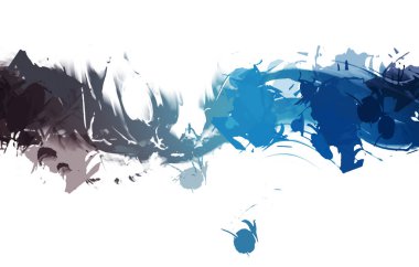 resmedilmiş sanat eseri. fırçalanmış canlı duvar kağıdı. Eşsiz ve yaratıcı illüstrasyon. Renkli fırça darbelerinin soyut arkaplanı. 