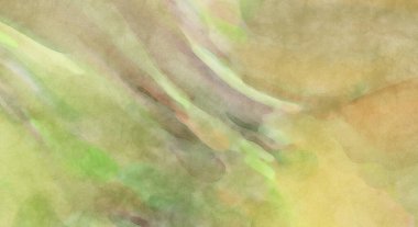 Yumuşak suluboya duvar kağıdı. Hafifçe fırçalanmış renkleri olan sanatsal bir resim. Pastel renkler arkaplana dokunmuş. Soyut duvar sanatı..