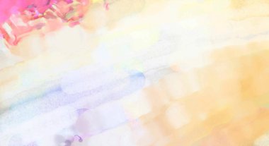 Alkol mürekkebini andıran rahatlatıcı fırça darbelerinin modern resmi. Poster, duvar sanatı, afiş, kart, kitap kapağı veya ambalaj için pastel renkli suluboya resim.