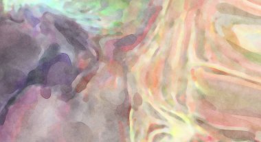 El yapımı sürreal soyut desenli suluboya. Modern sanatsal resim. 2D çizim. Arkaplan boyası karışımı. Yaratıcı duvar sanatı. Çağdaş sanat