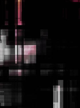 Renkli ve canlı geometrik şekiller katmanları var. Bir teknoloji planının dijital illüstrasyonu. Gelecekçi tasarım şablonu.