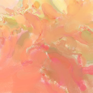 El yapımı sürreal soyut desenli suluboya. Modern sanatsal resim. 2D çizim. Arkaplan boyası karışımı. Yaratıcı duvar sanatı. Çağdaş sanat.