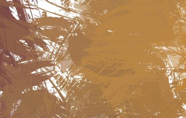 Sanatsal soyut arkaplan. Doku boyalı duvar kağıdı. Boya darbeleriyle yaratıcı bir illüstrasyon. Fırça desenli resim.