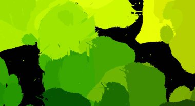 Sanatsal soyut arkaplan. Doku boyalı duvar kağıdı. Boya darbeleriyle yaratıcı bir illüstrasyon. Fırça desenli resim.