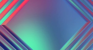 Soyut çerçeveli arkaplan. Renkli, canlı, dalgalı bir duvar kağıdı. Merkezi çerçeveli yaratıcı grafik 2d çizim. Dinamik şekilli modaya uygun sıvı örtüsü.