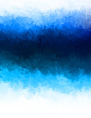 Yaratıcı soyut resim. Artistik fırça darbeleriyle donatılmış. Renkli ve canlı bir illüstrasyon. boyalı sanat.