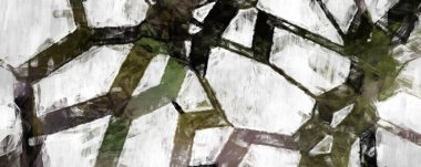 Soyut arkaplanda pürüzlü fırça darbeleri. Fırça boyası. Renkli boya darbeleri. Eşsiz duvar sanatı. Tuvaldeki modern sanat. Renkli çağdaş sanat eserleri. 