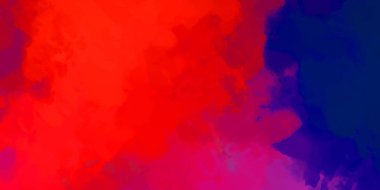 Yaratıcı soyut resim. Artistik fırça darbeleriyle donatılmış. Renkli ve canlı bir illüstrasyon. boyalı sanat.