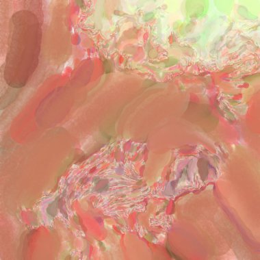 El yapımı sürreal soyut desenli suluboya. Modern sanatsal resim. 2D çizim. Arkaplan boyası karışımı. Yaratıcı duvar sanatı. Çağdaş sanat.