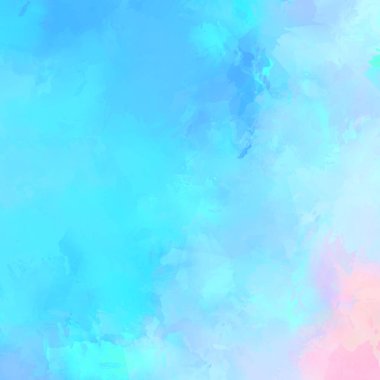 Duvar sanatı Eşsiz ve yaratıcı illüstrasyon. Fırça darbesi ile boyanmış. Renkli fırça darbelerinin soyut arkaplanı. Fırçalanmış canlı duvar kâğıdı. Boyalı sanatsal yaratım.