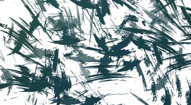 Renkli fırça darbelerinin 2B çizimi. Dekoratif doku resmi. Canlı boya desenli arka plan. Kaotik fırça darbeleri resim.