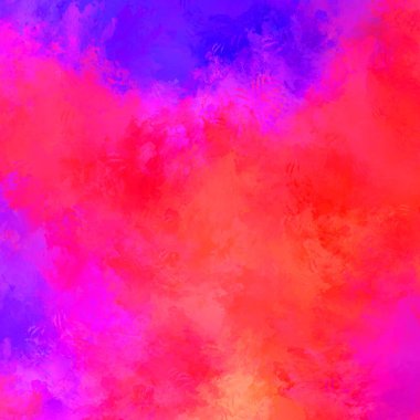 Duvar sanatı Eşsiz ve yaratıcı illüstrasyon. Fırça darbesi ile boyanmış. Renkli fırça darbelerinin soyut arkaplanı. Fırçalanmış canlı duvar kâğıdı. Boyalı sanatsal yaratım.