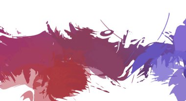 resmedilmiş sanat eseri. fırçalanmış canlı duvar kağıdı. Eşsiz ve yaratıcı illüstrasyon. Renkli fırça darbelerinin soyut arkaplanı. 