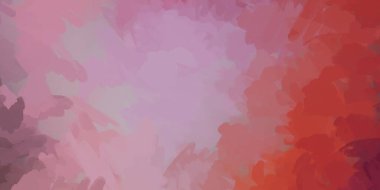 Fırça darbesi ile boyanmış. Sanatsal canlılık ve renkli duvar kâğıdı. Kaotik resim. Taranmış Boyalı Soyut Arkaplan. 