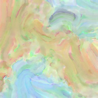 El yapımı sürreal soyut desenli suluboya. Modern sanatsal resim. 2D çizim. Arkaplan boyası karışımı. Yaratıcı duvar sanatı. Çağdaş sanat.