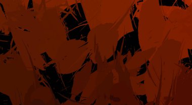 Sanatsal soyut arkaplan. Doku boyalı duvar kağıdı. Boya darbeleriyle yaratıcı bir illüstrasyon. Fırça desenli resim.