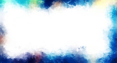 Modern sanat. Taranmış Boyalı Soyut Arkaplan. Fırça darbesi ile boyanmış. Boya darbeleri. 2B Görüntü