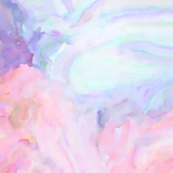 Watercolor Abstract Painting Pastel Colors Soft Color Painted Illustration Calming — Stock Photo, Image