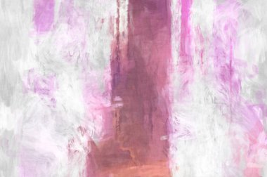 Soyut arkaplanda pürüzlü fırça darbeleri. Fırça boyası. Renkli boya darbeleri. Eşsiz duvar sanatı. Tuvaldeki modern sanat. Renkli çağdaş sanat eserleri. 